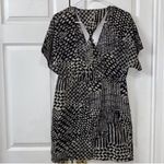 Tramp Puffy Sleeve Mini Dress(Size Small) Black Photo 1