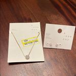 A New Day  Gold Necklace and Earrings Set Photo 1