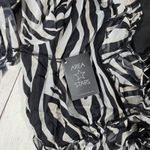 Area Stars Bari‎ Crop Top in Zebra L NWT Black Size L Photo 2