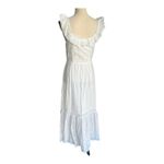 Somedays Lovin  Womens Sky Might Fall Maxi Embroidered Off White Dress Size XS Photo 2