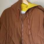 Essentiel antwerp brown and yellow chameleon puffer jacket Size XS Photo 6