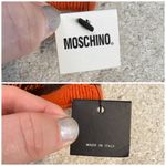 Moschino NWT  Lambswool/Angora Rabbit Fur Blend Heart Beanie Cap Photo 2