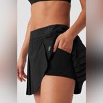 Alo Yoga Aces Tennis Pleated Skirt in Black, Size XS, NWT Photo 6
