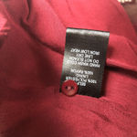 Lulus LULU’S Burgundy Pleated Ruffle Halter Swing Mini Dress Size Small Party Cocktail Photo 6