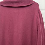 Loft  Plus Rich Burgundy Turtle Neck Sweater Dress - Size 16/18 Photo 11