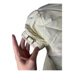 EXPRESS  Y2K Cream Button-Up Office Siren Blouse M Photo 2