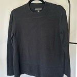 Banana Republic  women’s black crewneck chunky knit sweater in size small Photo 0