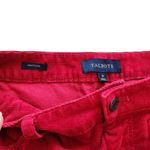 Talbots Red Corduroy Women' s Pants Size 10 Photo 2