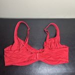 Victoria's Secret Victoria’s Secret Sexy Bright Red Lace Body By Victoria Unlined Demi Bra 38C Photo 5