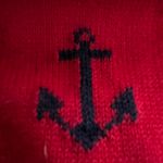 Tommy Hilfiger | ladies anchor print cardigan sweater. Size: Photo 8