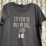 Anvil  Black Dog Quote T-Shirt Photo 2