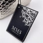 NEW MMS Design Studio Hard Shell Silver Metallic Clutch Mini Purse Chain Strap Photo 3