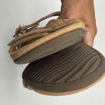 Vionic  Women's Cork Tan Gold Skylar Adjustable Slide Sandals Size 11 Photo 3