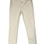 Lucky Brand  White High Rise Hayden Crop Denim Jeans Women Sz 6/28 Photo 0