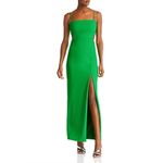 AQUA Cutout Crepe Gown Size 0 Photo 3