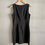 AGB Black Sleeveless Sheath Dress Y2K Minimalist Classic Little Black Dress Size 10 Photo 9