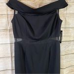 New York And Company Ny&C mesh panel off shoulder mini black dress women Size Medium Photo 7