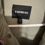 EXPRESS Green  denim jacket Photo 2