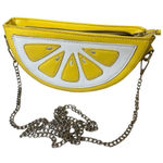 Novelty Lemon slice purse by BAM Forever Yellow Photo 0