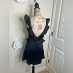 Hello Molly NTM:  Sold Out Online Black Ruffled Halifax Mini Dress in Sz Small Photo 12