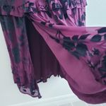 Baltic Born Liana Velvet Embossed Maxi Dress New Without Tags Photo 7