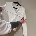 Theory White Knit Jacket Photo 2