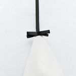 ZARA dress mini fitted bodycon white bow wedding party contain evening Photo 15