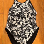 Victoria's Secret  Black and White One Piece Swimsuit Photo 0