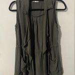 About A Girl  Olive Vest Photo 0