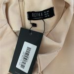 Refka Dress 8 Cream Modest Long Sleeve Pleated NWT Midi Office Wear Photo 5