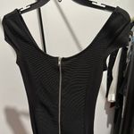 H&M Black Zipper  Dress Photo 8