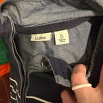 L.L.Bean navy striped pullover women’s XL regular Photo 7