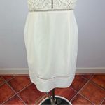 J.O.A. Cream Lace Tank Dress Photo 3