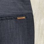 Anne Klein Ann Klein Dress Pants Womens 10 Gray Polyester Viscose Straight Leg Slit Pockets Photo 2