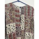 American Eagle  Outfitters Romper Small Paisley‎ Boho  Long Sleeve Photo 6