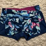Avia  Blue, Pink & Green  Floral Women's Athletic Bike Shorts Size L (12/14) Photo 0