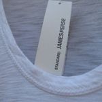 James Perse NWT White Deep Scoop Pocket T Shirt Photo 6
