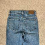 Madewell  Mid Rise Kick out Crop Jeans Medium Wash Blue Womens Size 24 Tall Photo 4