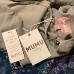 Show Me Your Mumu Lauren Tie Maxi Dress in Deep Sage Chiffon $148 NWT XXL Photo 15