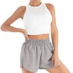 Blooming Jelly Women's Running Shorts High Waisted Photo 3