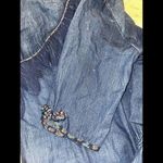 Women's Flared Turtleneck Dress Blue‎ Cotton Blue Size undefined Photo 5