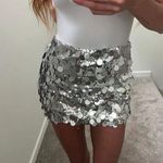 Edikted Sabina  Low-Rise Sequin Skirt Mini Photo 0