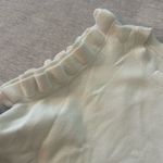 Club Monaco  Ruffle Knitted Top Photo 5