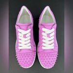 Christian Louboutin Vieira 2 Orlato Flat Bubble Gum Pink Women Sneakers EU 38 Photo 12