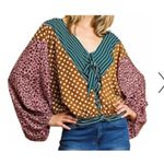 Umgee Med Batwing Sleeve Top Photo 2