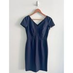 Banana Republic dress size 6 blue navy wool suit Photo 2