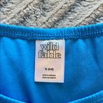 Wild Fable  Blue Ribbed Bikini‎ Set size small (4-6) Photo 2