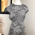 Babaton ARITZIA ‎ Hamptons Mini Dress Snake Print Size 6 Photo 3