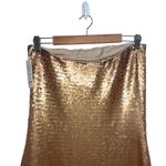Show Me Your Mumu NEW NWT  Taylor Strapless Tube Maxi Dress In Gold Ombre Sequins Photo 7