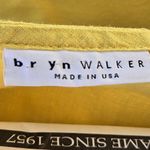 Bryn Walker  Yellow Linen Pant Suit Pants M Top S Photo 10